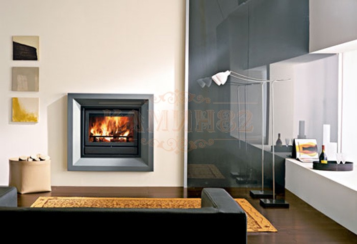Камин Edilkamin IRON рамка (verniciato grigio scuro) (628640)