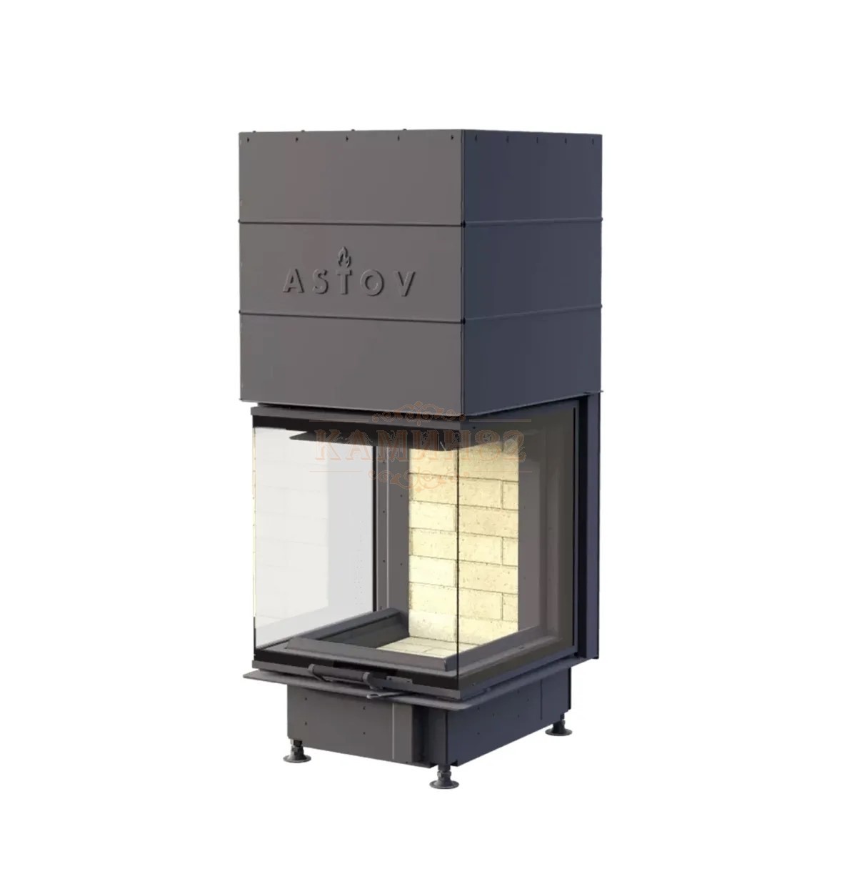 Каминная топка АСТОВ П3С 5357 с подовым горением