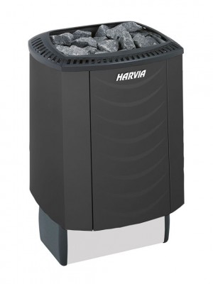 HARVIA Электрическая печь Sound M45 Black со встроенным пультом
