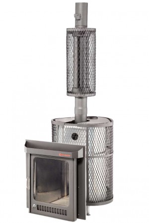 Дровяная печь для бани Ферингер Оптима Сетка до 28м3
